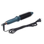 LYUMO 2-in-1 Hair Curling Brush and Straightener Hot Curler Brush Dual Purpose Electric Hair Brush for Straight and Curly Hair