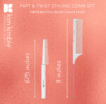 Kim Kimble Part & Twist Styling Comb Set