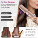 RACCOMB 5-in-1 Hair Styler, Air Styling & Drying System, Powerful Hair Dryer Brush & Multi-Styler with Auto-Wrap Curlers, Oval