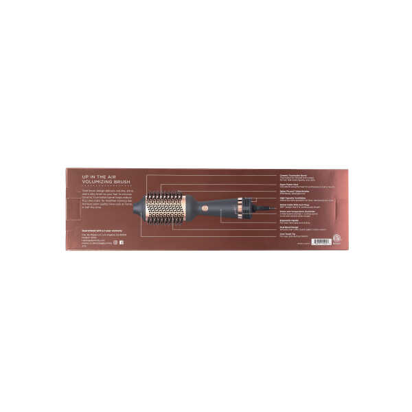 Hairitage Ceramic Volumizing Blow Dryer Brush for Curling and Straightening