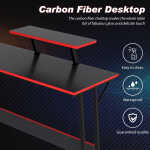 PayLessHere L Shaped Desk Corner Gaming Desk Computer Desk for Adults,Black,29"H