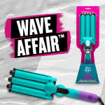 Bed Head Wave Affair Jumbo 3 Barrel Ceramic Hair Waver, Ambre