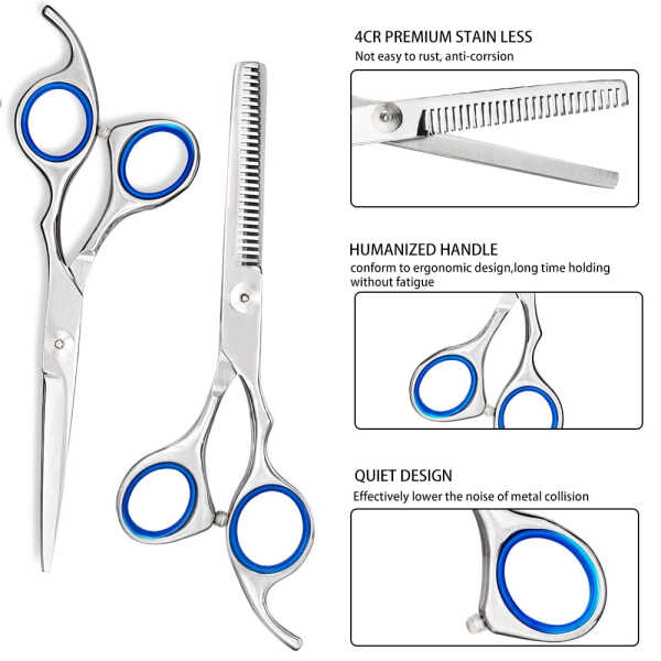 Hair Cutting Scissors Thinning Teeth Shears Set Professional Barber Hairdressing Texturizing Salon Razor Edge Scissor Japanese