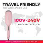 TYMO ROVY Curling Iron & Hair Crimper with 3 Barrels, Ionic Deep Waver Hair Styling Tool, Dual Voltage, Easy to Use,1.25 Inch,