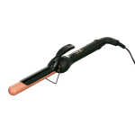 Kim Kimble Celebrity Series 1" Ceramic Tourmaline Digital Spring Hair Curling Iron with Heat Resistant Protective Glove, Black &