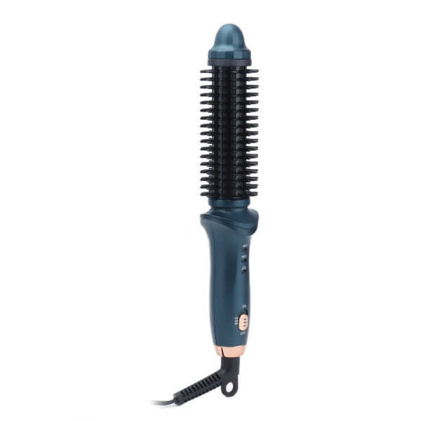 LYUMO 2-in-1 Hair Curling Brush and Straightener Hot Curler Brush Dual Purpose Electric Hair Brush for Straight and Curly Hair