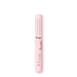 L'ange Hair Le Duo Grande 360&deg Airflow Styler | 2-in-1 Curling Wand & Titanium Flat Iron Hair Straightener (Black)