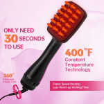 Morfone Hair Dryer and Blow Dryer Brush in One, Hair Dryer and Styler Volumizer with Negative Ion, Hair Styler for Smooth,