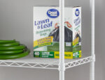 Hyper Tough 5-Tier Wire Storage Shelves, 36" W x 16" D x 72" H, 1750 lb Load Capacity, Black
