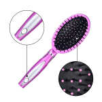 Abaima 7 Pcs Hair Brush and Comb Set Round Brush Paddle Brush Detangle Hair Brush and Combs Wet Dry Brush for Women Men Hair