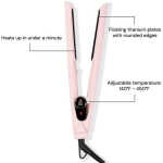 L'ange Hair Le Titane 2-in-1 Titanium Flat Iron Hair Straightener and Curler