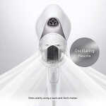 PANASONIC EH-NA67-W235 Panasonic - EH-NA67-W Nanoe Hair Dryer with Oscillating QuickDry Nozzle - White