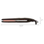 Kim Kimble Infrared Professional 2" Ceramic Tourmaline Flat Iron Hair Straightener, Black