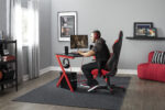 Quest for PC Gaming, Computer Desk With Charging Station, Cup And Headphone Holder