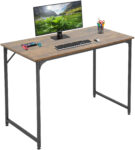 BestOffice 40" Computer Home Office Gaming Desk Desk Engineered Wood Shelves, Craft Desk Study Writing Table for Home