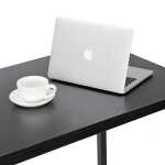 ZenSports 47-inch Home Office Computer Desk Modern Large MDF Study Desk Black