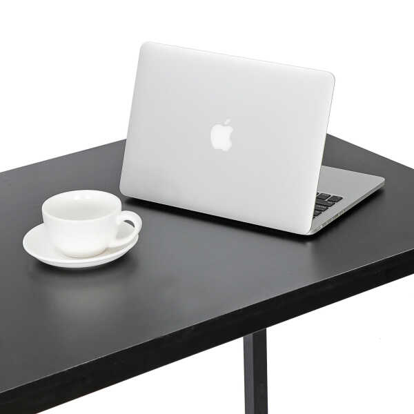 ZenSports 47-inch Home Office Computer Desk Modern Large MDF Study Desk Black