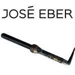 Jose Eber: Clipless Curling Iron 1" (25mm) - Black Marble - Professional Tourmaline Ceramic Barrel, Wand Styling Tool, Ion
