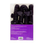 Goody Heatless Hair Curler with Claw Clips and Scrunchies - Black - 4Ct