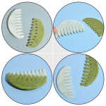Massage Comb Crimper Hair Tool Body Scraping Jade Hairbrush Scraper Head Board Scalp Combs Man
