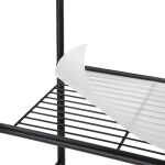 Mainstays 3-Shelf Over the Toilet Steel Freestanding Storage Shelf Unit, Silver, Holds up to 30 lb Capacity