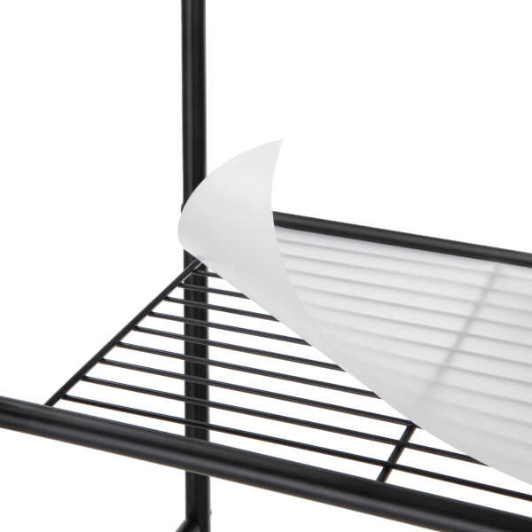 Mainstays 3-Shelf Over the Toilet Steel Freestanding Storage Shelf Unit, Silver, Holds up to 30 lb Capacity