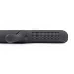 L'ange Hair Le Duo Grande 360&deg Airflow Styler | 2-in-1 Curling Wand & Titanium Flat Iron Hair Straightener (Black)