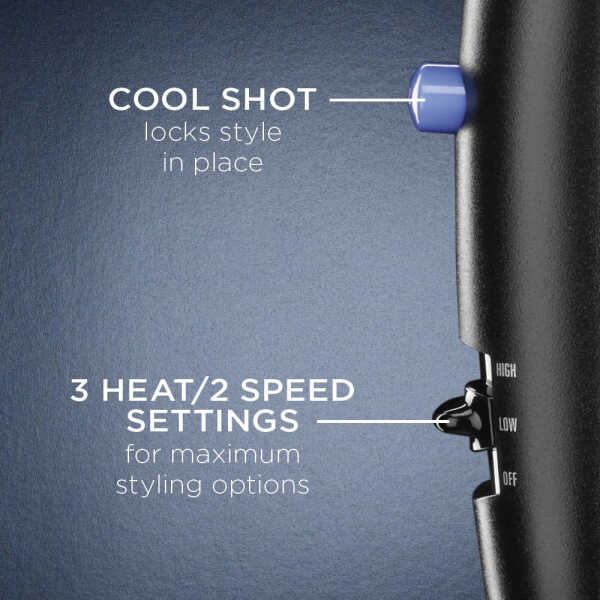InfinitiPRO by Conair 1875 Watt 3-in-1 Ionic One Step Style and Dry Hair Dryer SD9NX